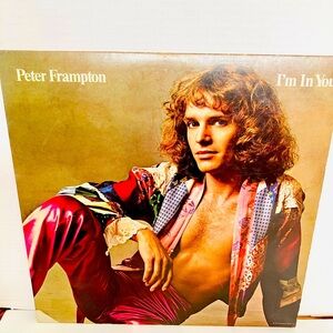 Peter Frampton 1977 I’m In You Vinyl Album Has Insert Works Bandana Inc